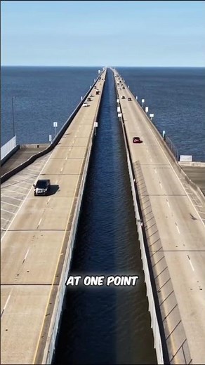A Bridge Where You See Nothing But Water!