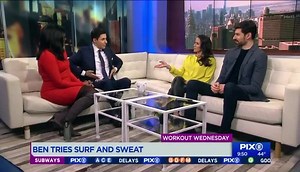 41K views · 706 reactions | My crazy underwater workout! I tried S’Wet with Jenni Lynn fitness, a water exercise that kicked my butt...hard. @pix11news @jennilynnfitness | Ben Aaron | Facebook