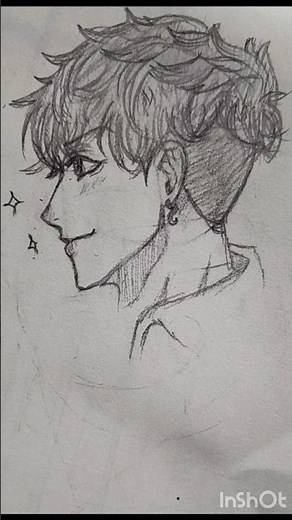 How to Draw Anime Side Profile | Easy Step by Step Tutorial #ytshorts #shorts #shortsfeed #naruto