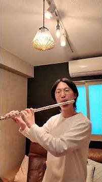タイスの瞑想曲を練習してみました。#フルート #flute #クラシック音楽 #フルートソロ