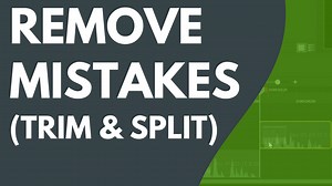 Remove Mistakes (Trim & Split) | Camtasia Tutorial