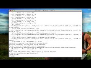 Debugging Python with pdb at the command line