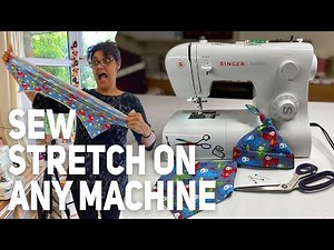 Argh! Sewing Stretch Fabric EASILY - Abi ✂️🧵🌸 #SewwithAbi #abisden