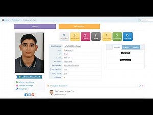 Application gestion de scolarité Symfony 3 Php Projet pfe - school management with symfony 3.4