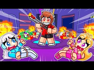 Using GUNS In The Rivals Lobby GLITCH To Troll MY CRAZY FAN GIRLS...