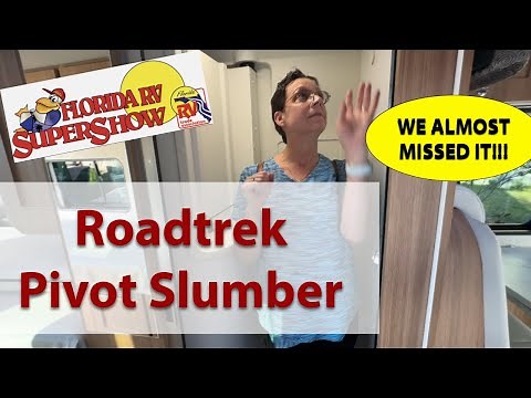 Quick Look: Roadtrek Pivot Slumber at the 2023 Florida RV Supershow in Tampa