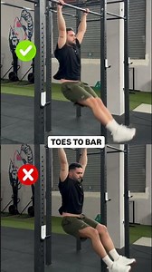 Así se hace Toes to Bar correctamente