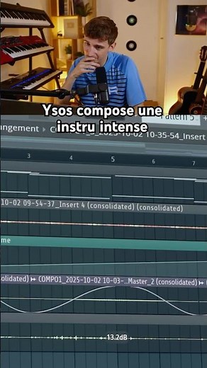 Ysos compose une instru intense