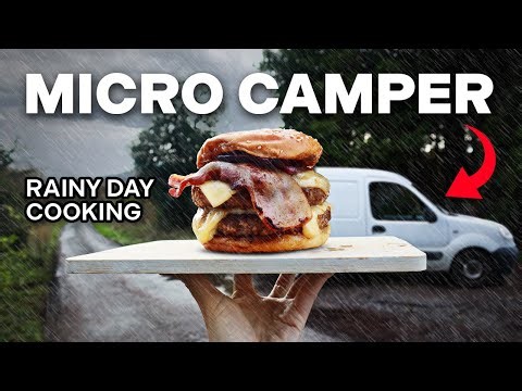 VAN LIFE RAINY DAYS: Comfort Cooking In A TINY Campervan