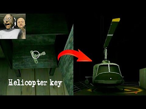 How to find & Use the Helicopter Key ( Granny Chapter 2 Update )
