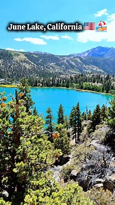 June Lake, June Lake Loop California USA 🏖☀️ #junelake #elviajedekarla #fypシ #verano2025 #placestovisit #viral #summer #autumn #californiatravel | Karla Castillo