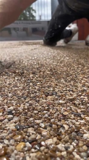 Satisfying Resin Bound Paving With Relaxing ASMR Sounds