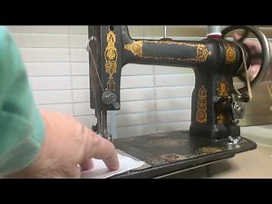 Threading the A.G. Mason New Improved Family Sewing Machine Serial # 6503526