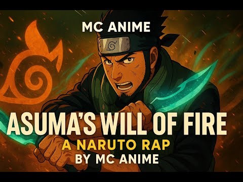 Asuma's Will of Fire Freestyle A Naruto Rap By MC Anime