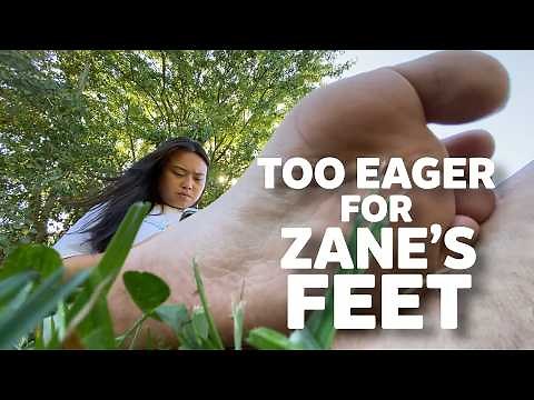 Too Eager For Giantess Zane's Feet POV