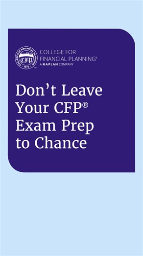 We’re so confident you’ll pass the CFP® exam with our Premium Exam Prep Review, we offer you our enhanced PassProtection™. | Kaplan Financial Education