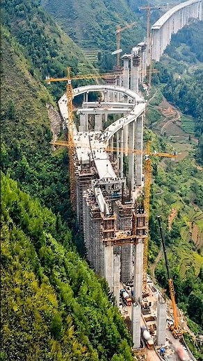 How Engineers Built an Impossible Mountain Bridge | Full Timelapse