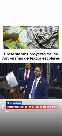 Escuelas podrían ser sancionadas si incumplen la ley ✍🏽 Hemos presentado un proyecto de ley que busca acabar con las mafias de textos escolares, que hoy por hoy afectan a miles de padres y madres de familia de colegios oficiales y particulares 🇵🇦 Pido a mis compañeros diputados de todas las bancadas a que me acompañen a aprobar esta ley en favor del pueblo panameño ❤️