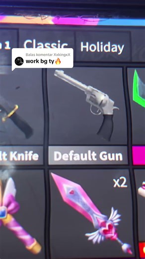 terbukti work coy 🤙🏻🤪 script ada di profile #mm2script #mm2fyp #roblox #mm2 #mm2tradefreeze