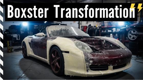 Building a custom widebody kit for a 986 Boxster
