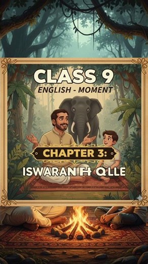 Class 9 English Moment | Chapter 3 | Iswaran The Storyteller