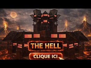 ~ THE HELL ~ best Egg base for group of 6 player Bunker, perfect peaks and a huge open core