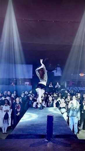 runway modeling goth techno fashion shows are so fun #runwaymodel #techno #edm #dancemusic #model