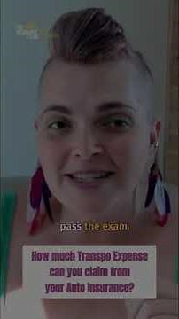 Transportation Expense for your Auto Insurance - Insurance Exam Queen