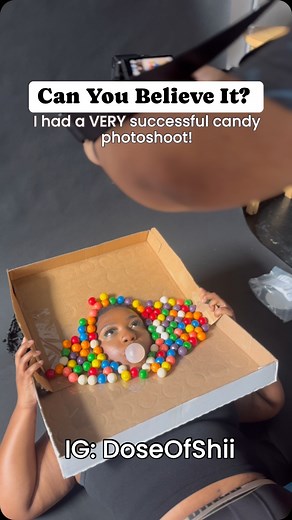 S H I I - THE MODELPRENEUR™️ on Instagram: "Hey Candy Model!!! 🍬🍭🩵✨ I am still SWOONING over my candy/sweet treat editorial photoshoot I had in collaboration with @cheketito hosted at @playhousestudiosct located in New Haven, CT! Eziquiel is a wonderful photographer, creative, and businessman! I got a chance to preview some of the edits and they are NOTHING SHORT OF AMAZING! 🔥🔥🔥 Can’t wait to show the world our creative direction soon. 🎉 Sweet treats used: @frootloops, @nerdscandy #jellyb