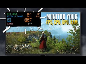 HOW TO MONITOR FPS CPU GPU AND RAM USAGE | MSI AFTERBURNER