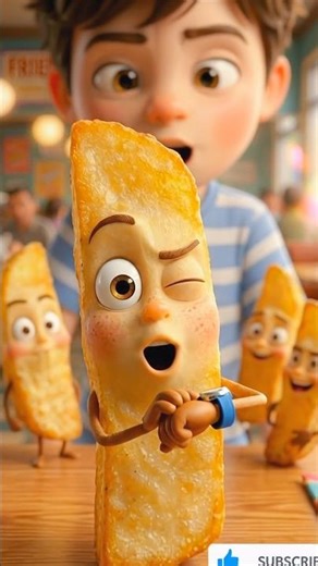 cute french fries don't eat us🍟😃 |#shorts #ial