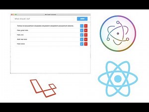 Create Electron Todos App with ReactJS and Laravel API - E01 (Laravel setup)