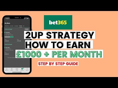 Bet365 2up Offer Matched Betting (My £1000+ Per Month Early Payout System)