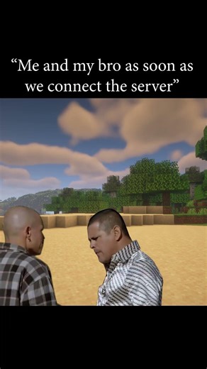 just a sec after joining.... | #minecraft #memes