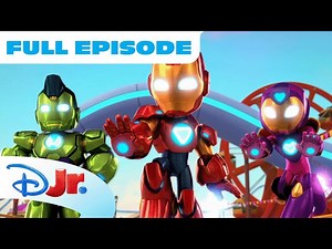 NEW! Marvel's Iron Man and his Awesome Friends First FULL EPISODE | Season 1 Episode 1 |@disneyjr - Videos For Kids