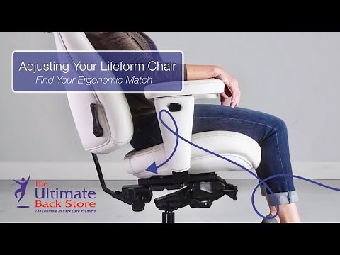 How To Adjust Your Lifeform Executive Office Chairs