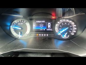 How to Enter Intelligent AWD Menu in Ford Edge II ( 2015 - 2020 )