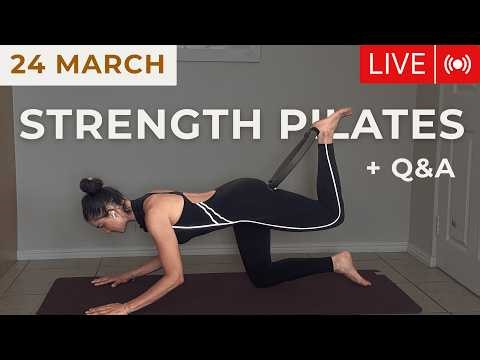 30 MIN Full Body Pilates Workout | Strength & Stretch | Magic Circle (Live Class) | CHELSEAVANEEDEN