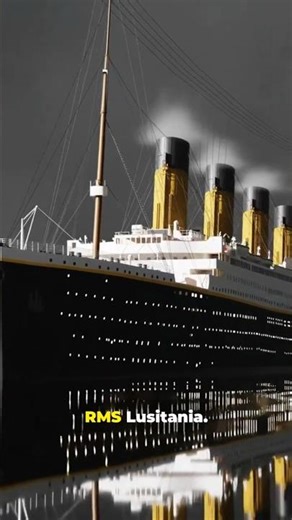 The Lusitania Paradox: When Luxury Met War #shorts #marinemystery