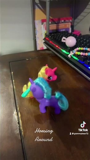 Ponies playing. #stopmotion #fun #pony #play #kids #ponies #silly #funny #children #youtubekids