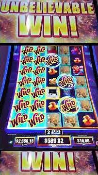 🚨HUGE FIZZY LIFTING BONUS!! ‪@DelawareParkCasino‬ #bigwin #casino #slots (5c denom)