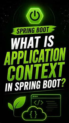 What is ApplicationContext in Spring Boot? #shorts #shortsfeed #java #coding #springboot