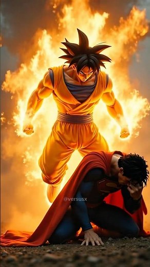 Goku DESTROYS Superman?! (Shocking Final Blow!) the last 3 scene are insane