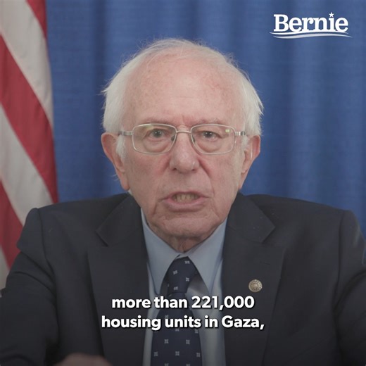 5.4M views · 194K reactions | Mr. Netanyahu, antisemitism is a vile and disgusting form of bigotry that has done unspeakable harm to millions. Do not insult the intelligence of the American people by attempting to distract us from the immoral and illegal war policies of your extremist and racist government. | Bernie Sanders | Facebook