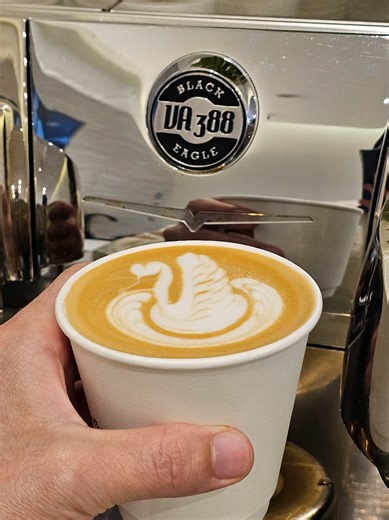 Pouring Art in Specialty Coffee