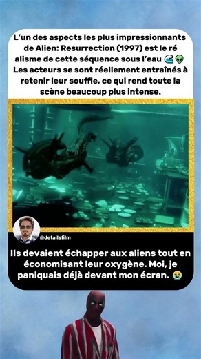 Cette Scène Est Encore Plus Folle Quand On Connaît le Tournage 🌊👽 | Alien Resurrection (1997)