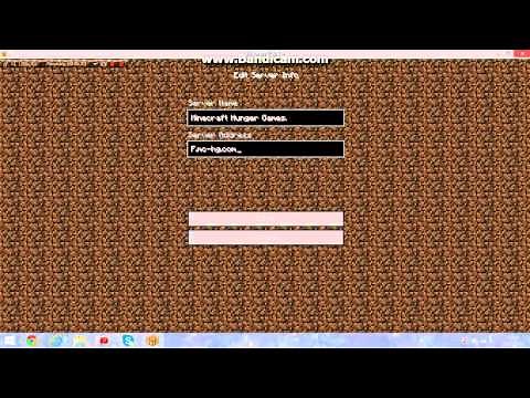 How to play The Hunger Games on Minecraft PC *Tutorial*
