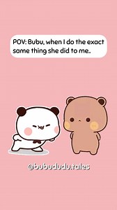 472K views · 38K reactions | POV: Bubu, when I do the exact same thing she did to me.. #bubududu #bubududutales #bubududuforever #dudububu | Bubu Dudu Tales | Facebook