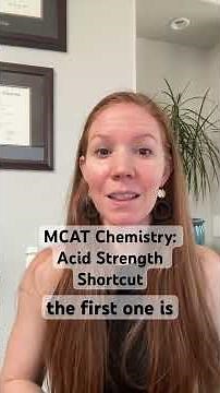 Stop memorizing pKa values. Predict acid strength by looking at conjugate base stability. #mcat