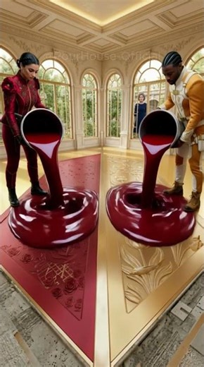 Palace Conservatory Pit | 😱💙Rose Well vs Tulip Well Luxury Epoxy Floor #epoxyfloor #epoxy